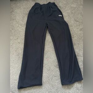 Drawstring wide leg sweatpants